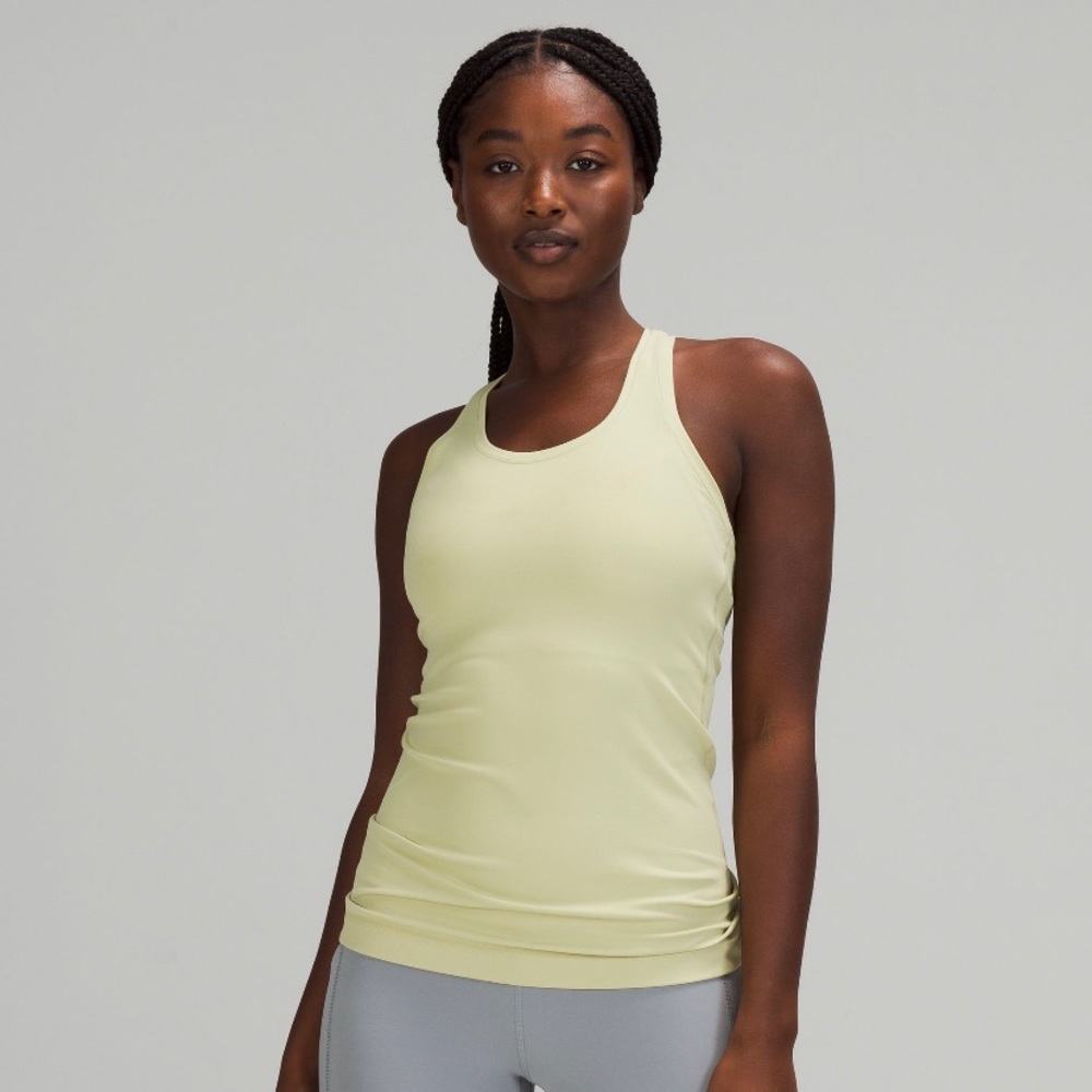 Lululemon Cool Racerback Tank Top *Nulu in Dew Green (Size 8)
